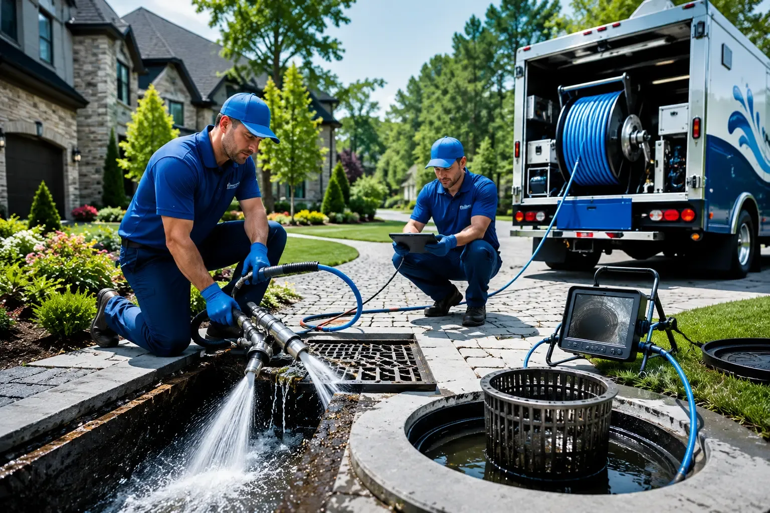 Local outdoor drain cleaning professionals in Yolyn, WV