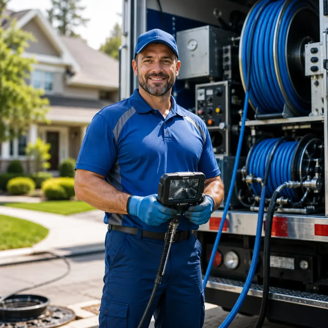 Local outdoor drain cleaning specialists in Yolyn, WV